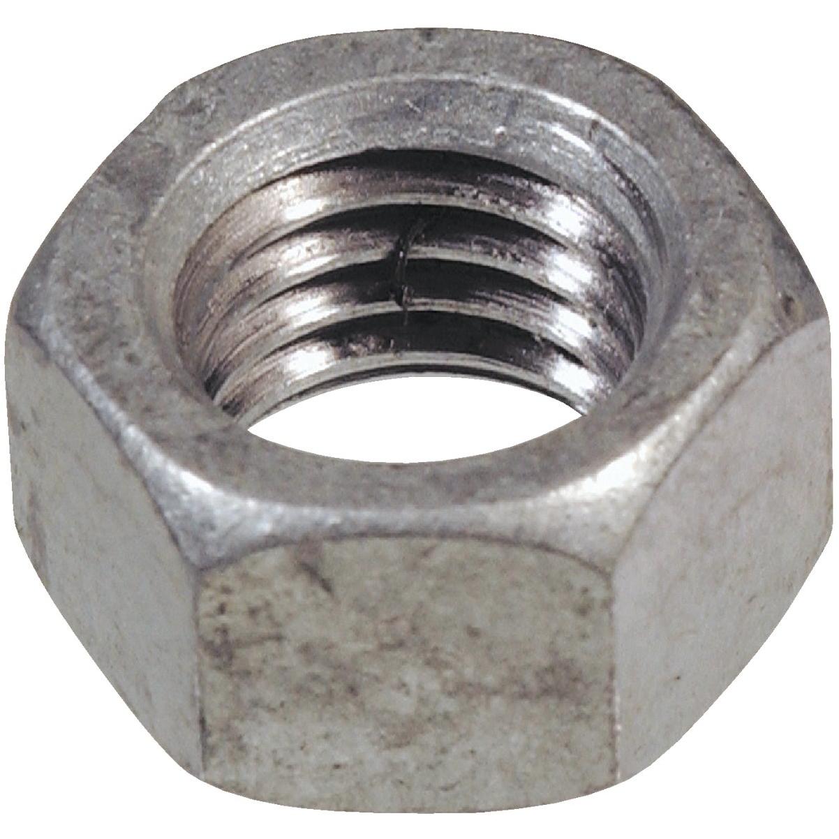 Hillman 1/4 in. Zinc Dichromate Steel USS Hex Nut 100 pk Hillman 1/4 in. Zinc Dichromate Steel USS Hex Nut 100 pk