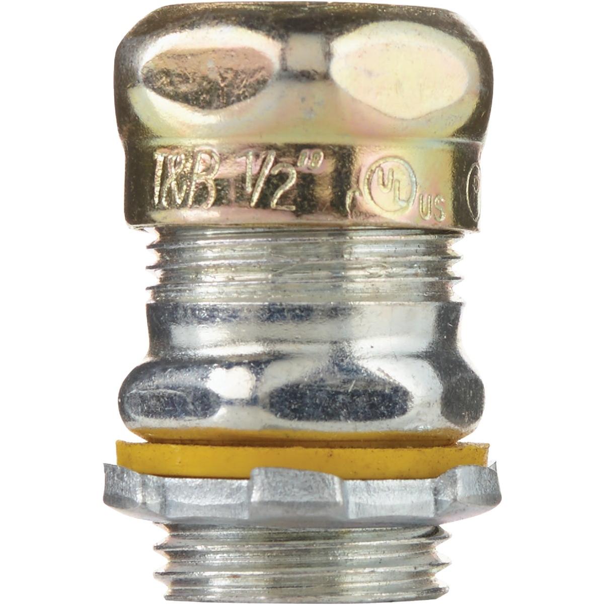 Halex 1/2 In. Compression Raintight EMT Conduit Connector (5-Pack)