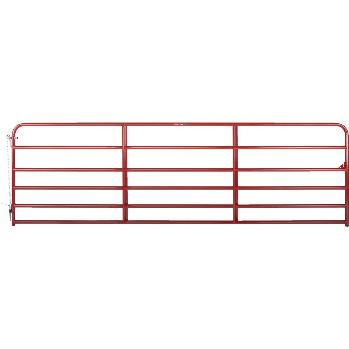 Tarter 50 In. H. x 14 Ft. L. x 1-3/4 In. Tube Diameter Red Economy Tube Gate