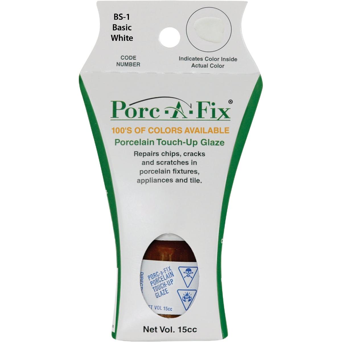 Fixture-Fix Porc-A-Fix Basic White Porcelain Touch-up Paint, 15cc