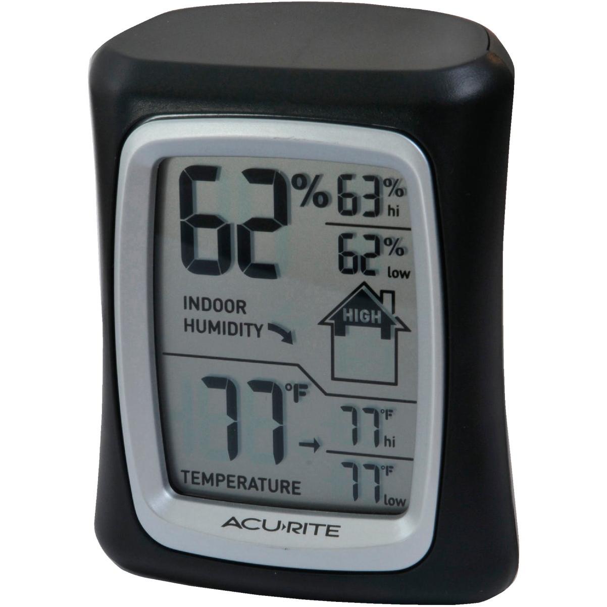 Acurite Fahrenheit & Celsius Digital 32 to 122 F, 0 to 50 C Hygrometer & Thermometer