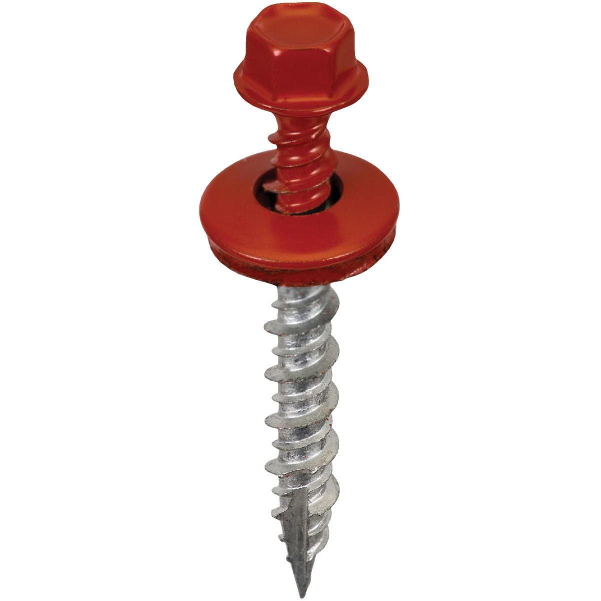 Acorn International 1 In. Washered Red Framing Screw