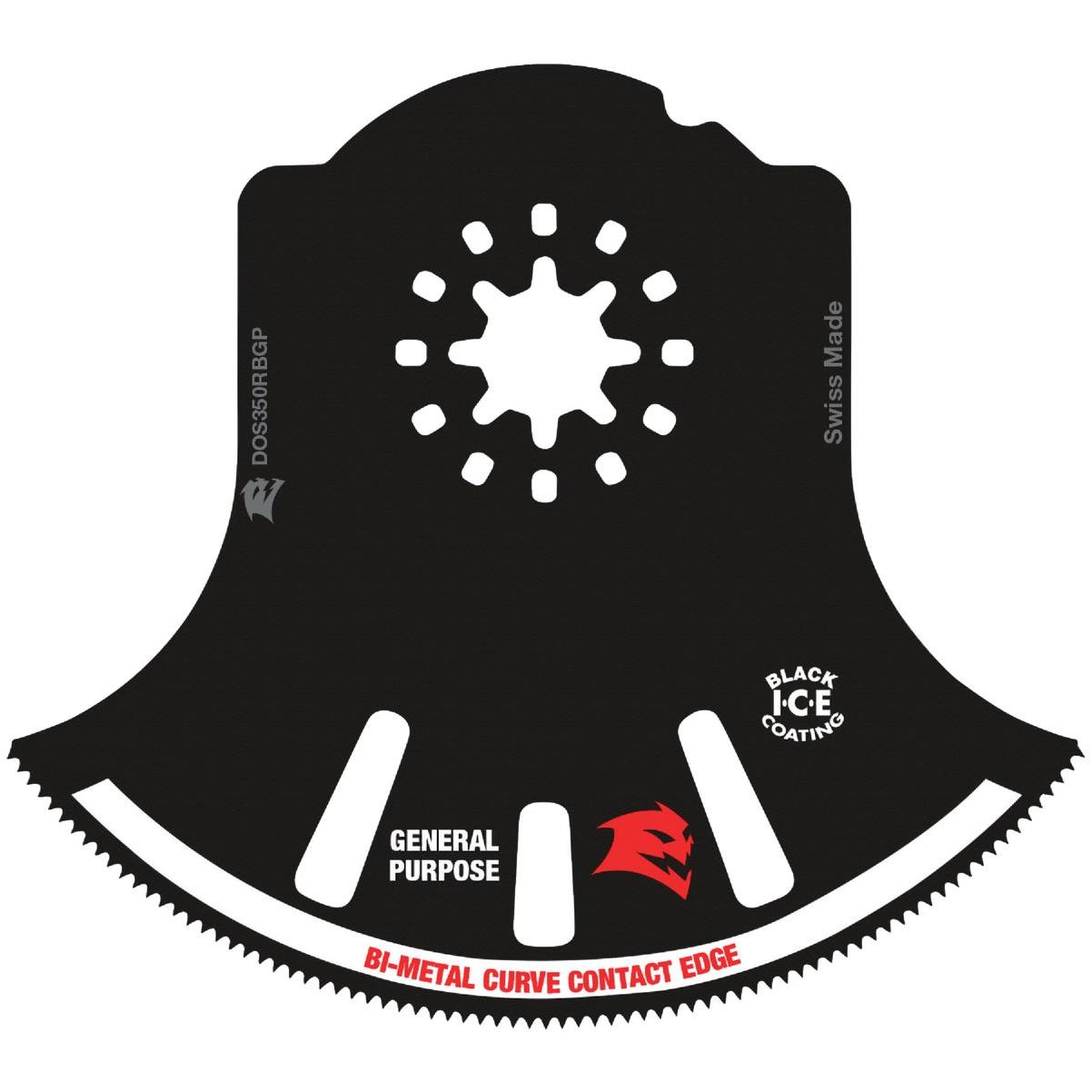 Diablo Starlock 3-1/2 In. Bi-Metal Oscillating Blade for General Purpose Cuts