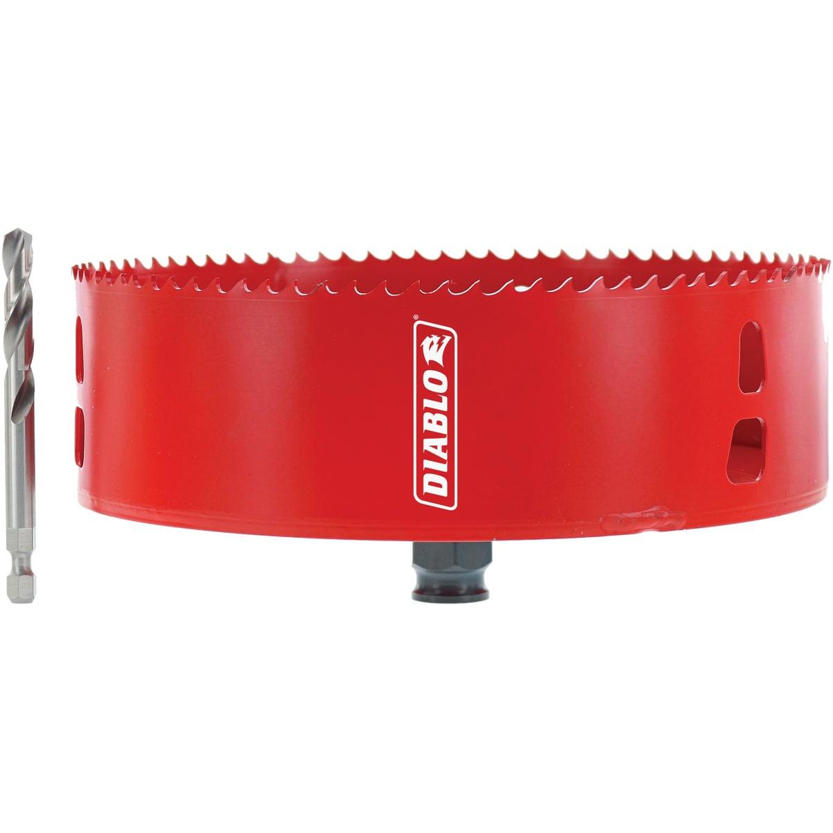 Diablo 6-3/8 In. Recessed Lighted Hole Saw with Pilot