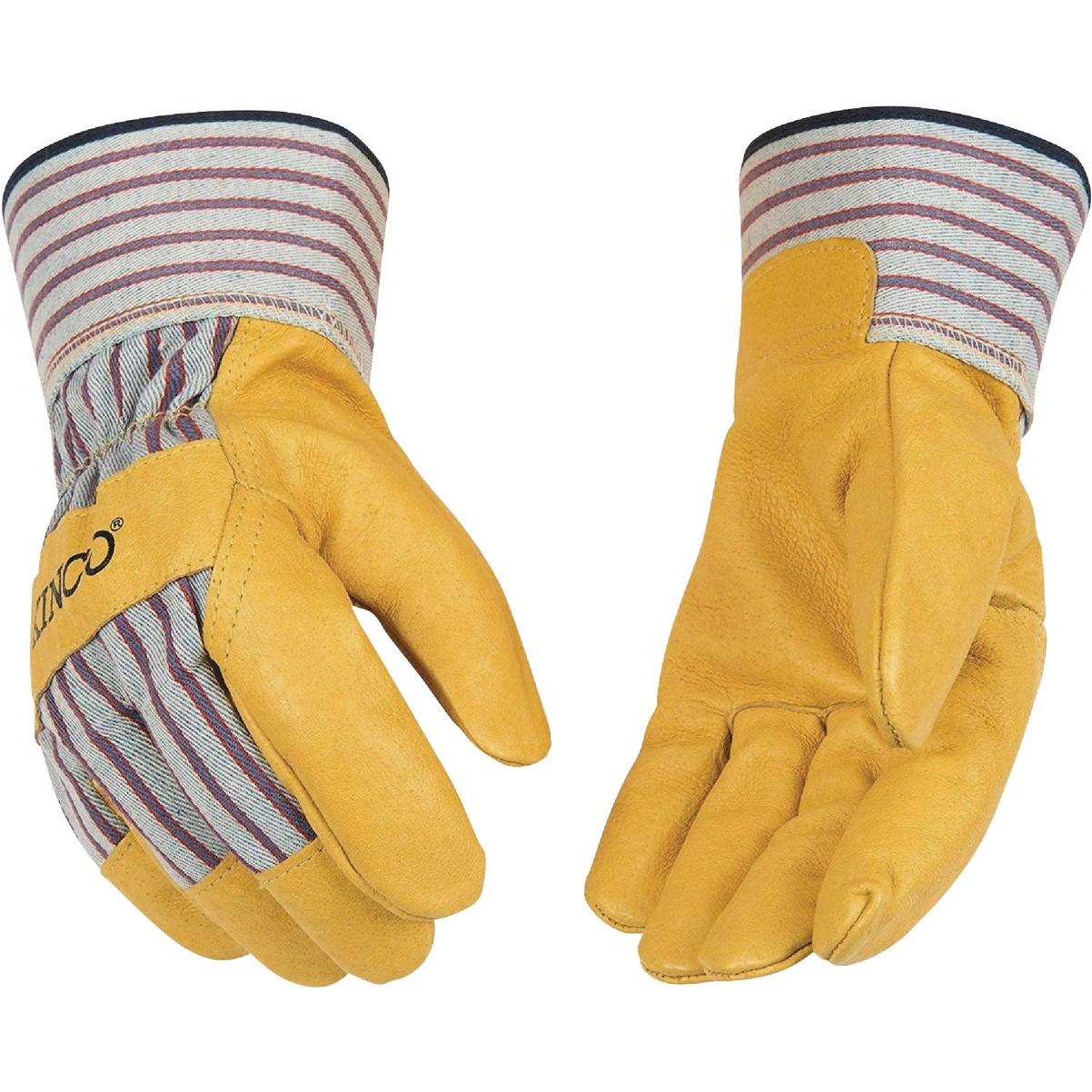 Kinco Men's Large Golden Premium Grain Pigskin Palm Glove