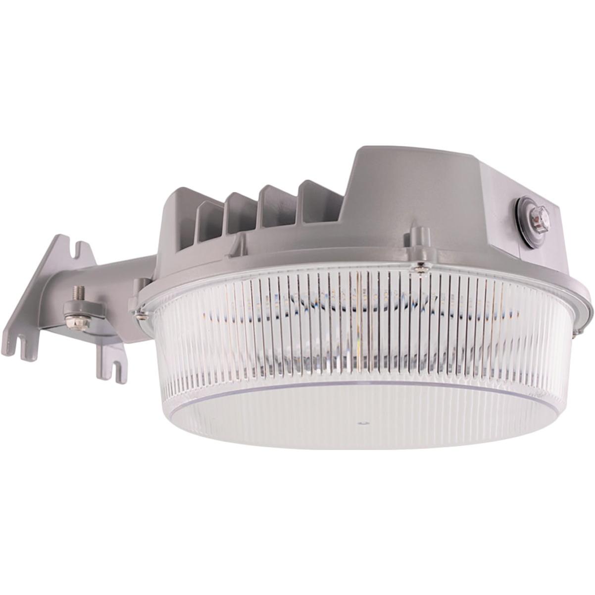 Halo Gray Dusk To Dawn LED Outdoor Area Light Fixture, 7000 Lm.