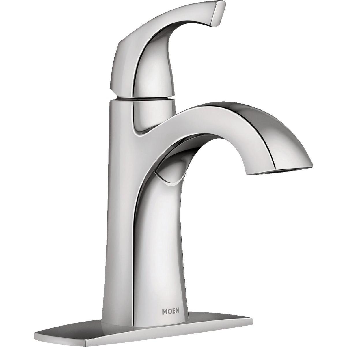 Moen Lindor 1-Handle Lever Centerset Bathroom Faucet, Chrome