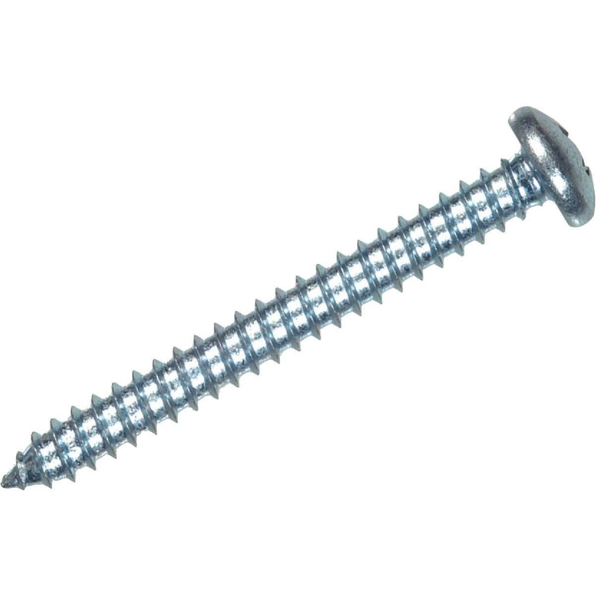 Hillman #12 x 3/4 In. Phillips Pan Head Zinc Sheet Metal Screw (10-Count)