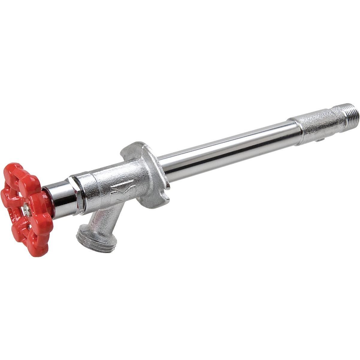 ProLine Chrome Plated Brass 1/2 In. MIP x 3/4 In. MHT 10 In. Frost Free Sillcock