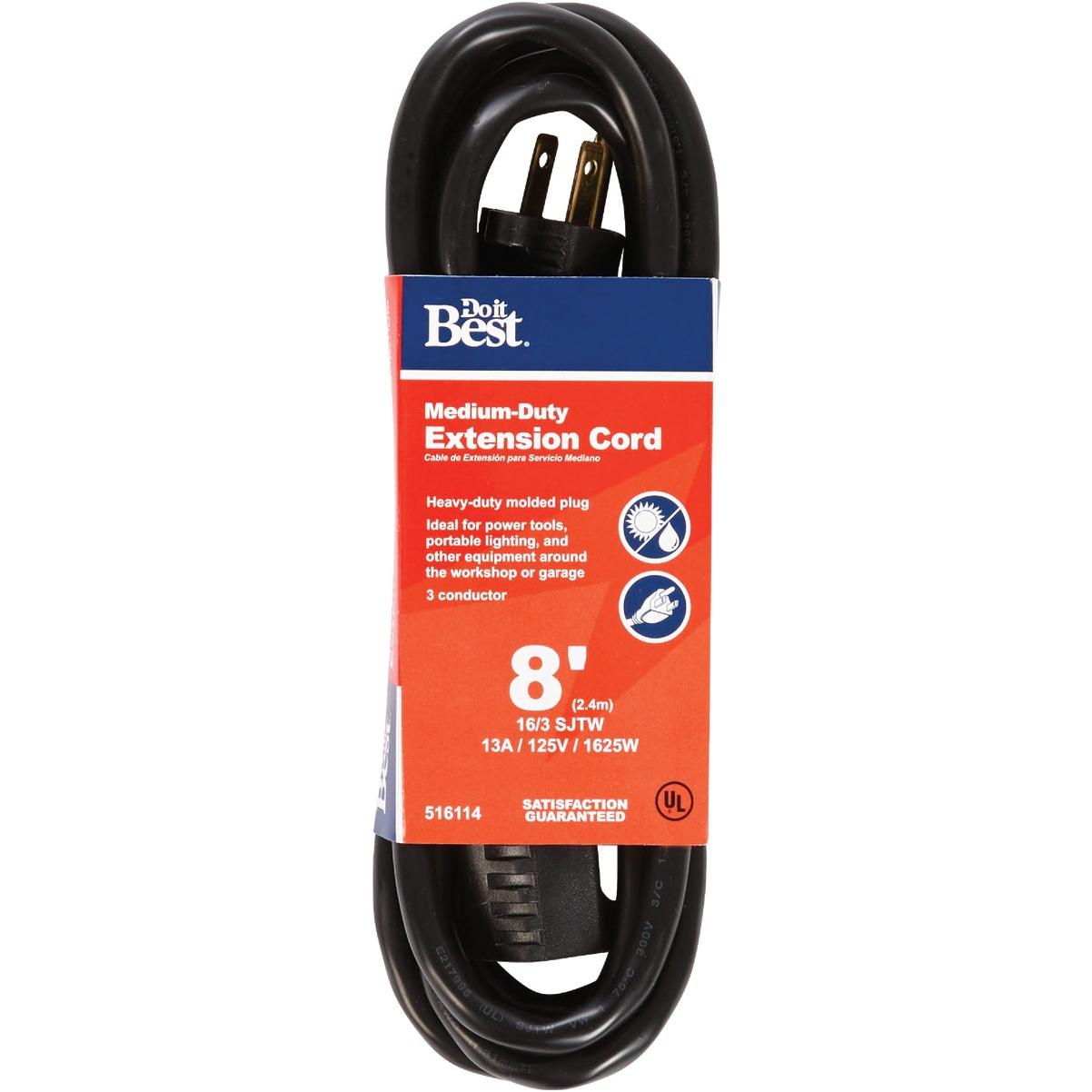 Master Electrician 8 Ft. 16/3 Abrasion Resistant Extension Cord