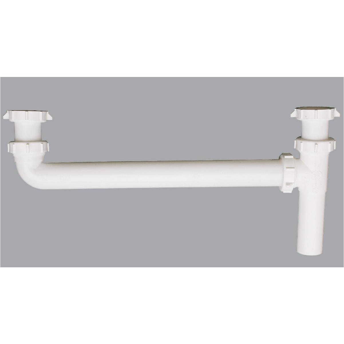 Do it Best 1-1/2 In. x 16 In. White Polypropylene End Outlet Waste