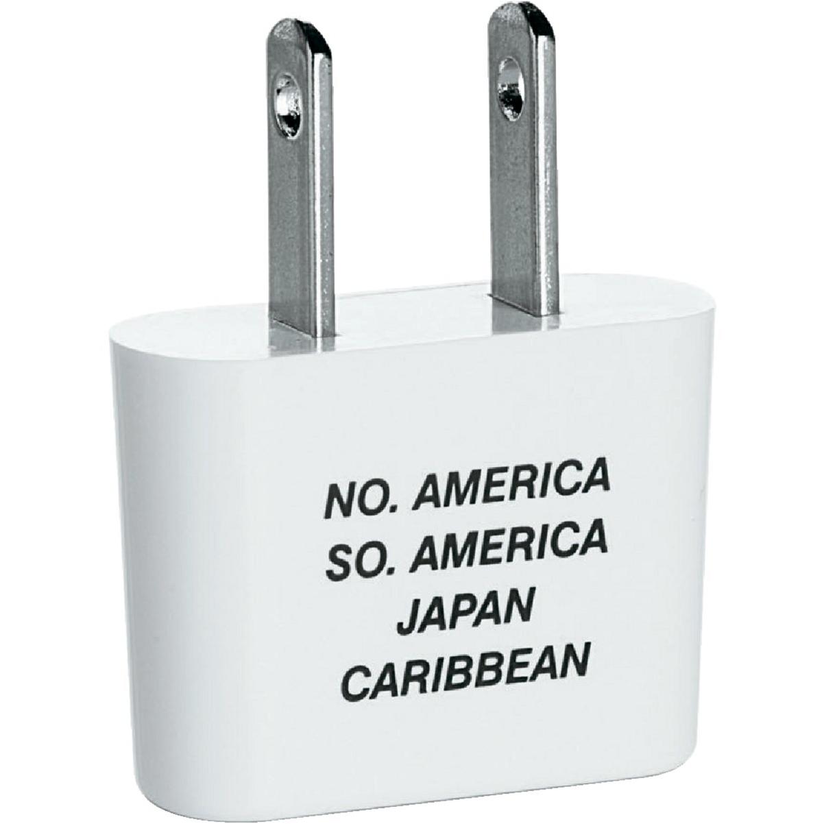 Conair Flat 2-Blade Foreign Adapter Plug, North America/South America/Japan/Caribbean