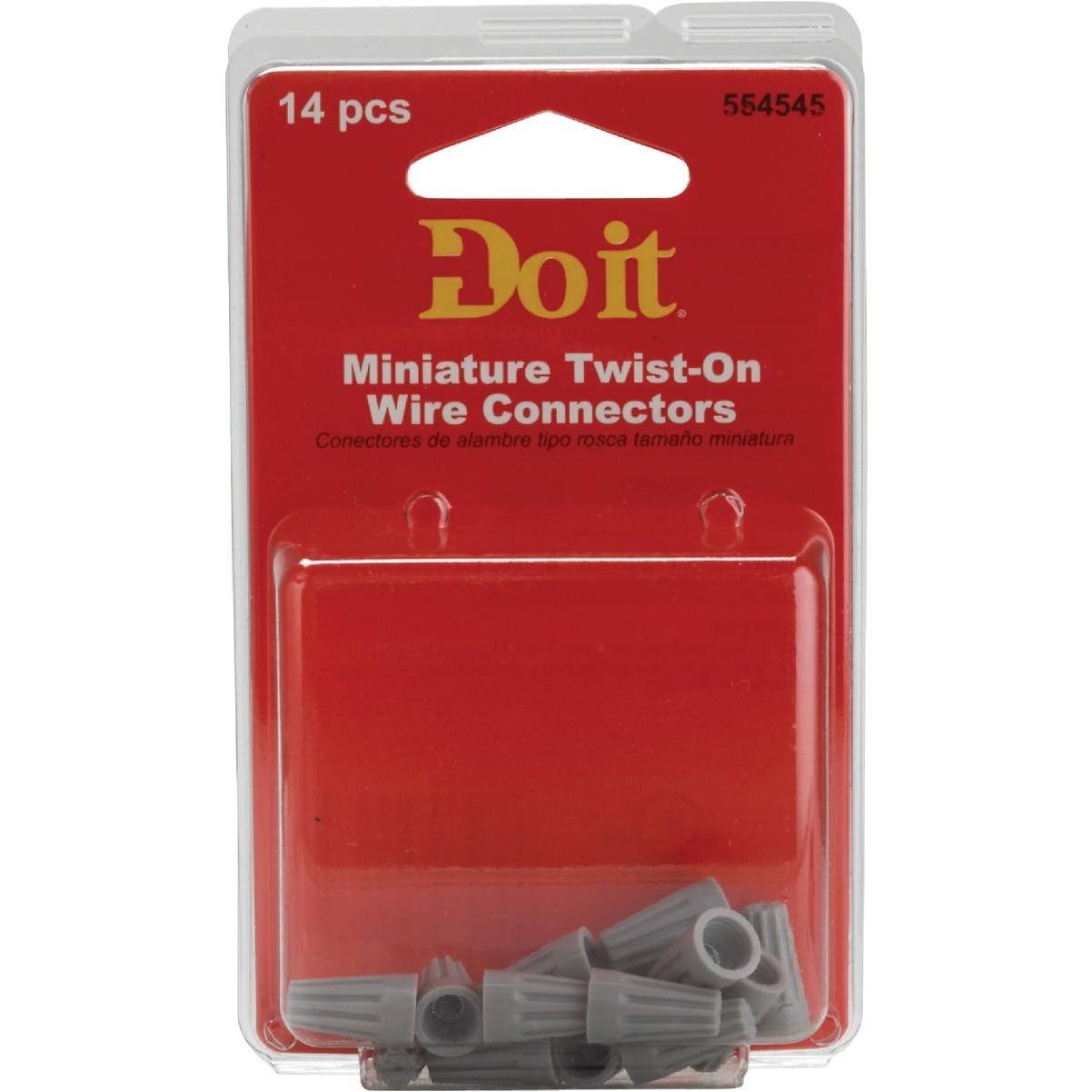 Do it Miniature Gray 22 AWG to 16 AWG Wire Connector (14-Pack)