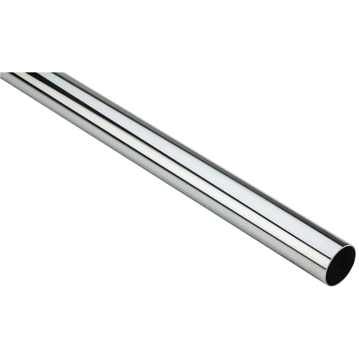 Stanley Home Designs 8 Ft. x 1-5/16 In. Cut-to-Length Closet Rod, Chrome