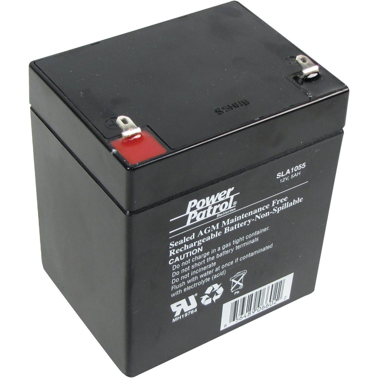 Interstate All Battery Power Patrol 12V 5A Rechargeable Security System Battery