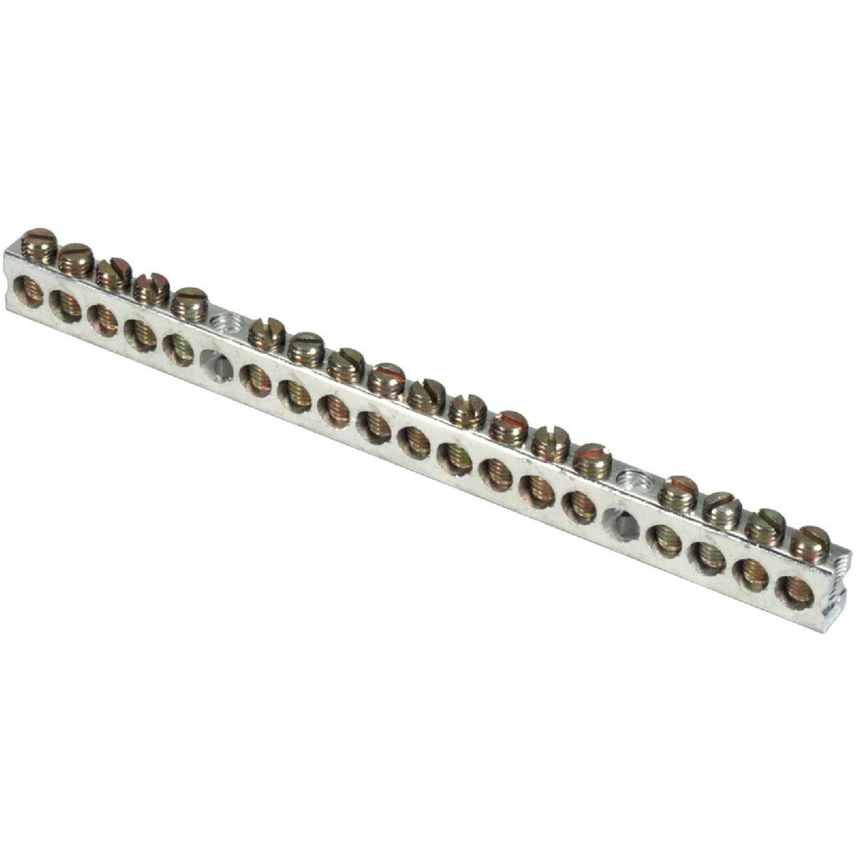 Square D 18-Terminal QO & Homeline Aluminum Ground Bar Kit