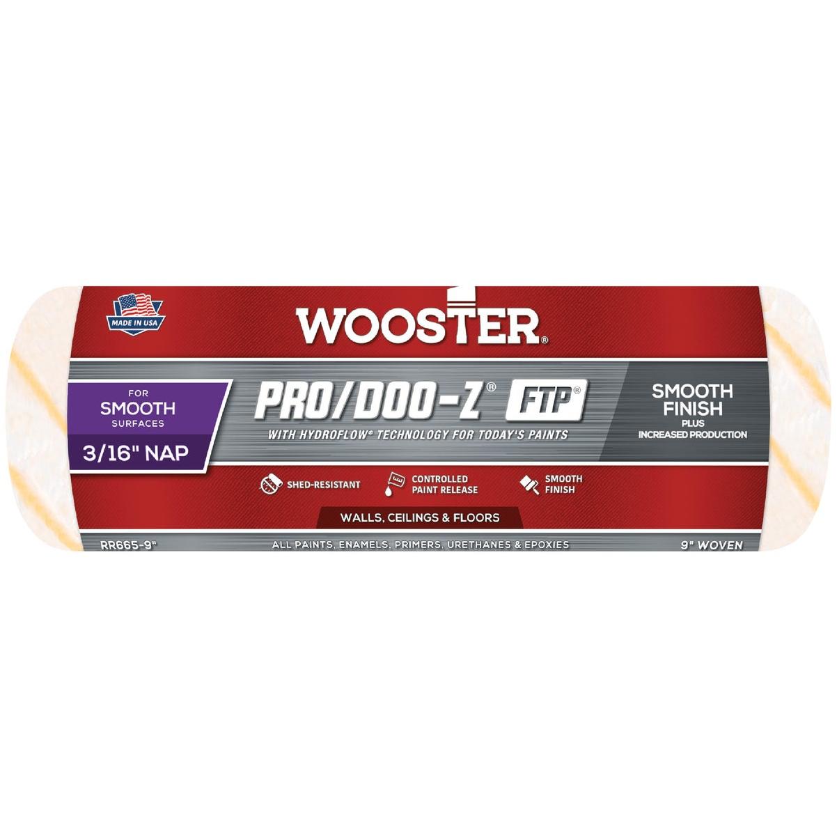 Wooster Pro/Doo-Z FTP 9 In. x 3/16 In. Woven Fabric Roller Cover