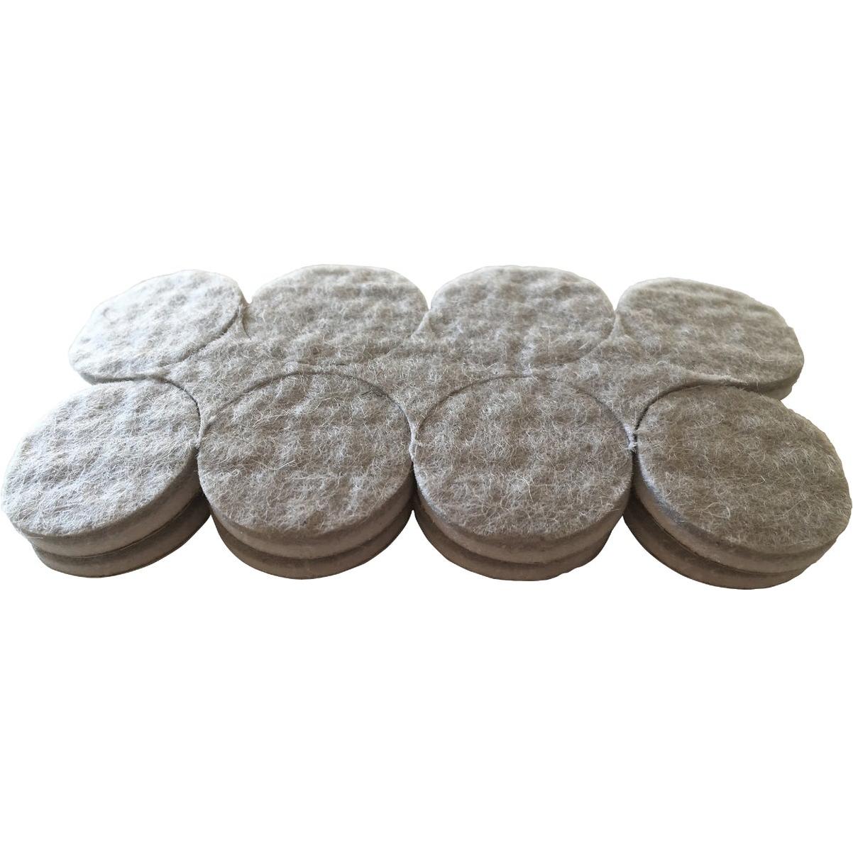Shepherd Hardware 1 In. Beige Self-Adhesive Commercial Grade Felt Pads (16-Count)