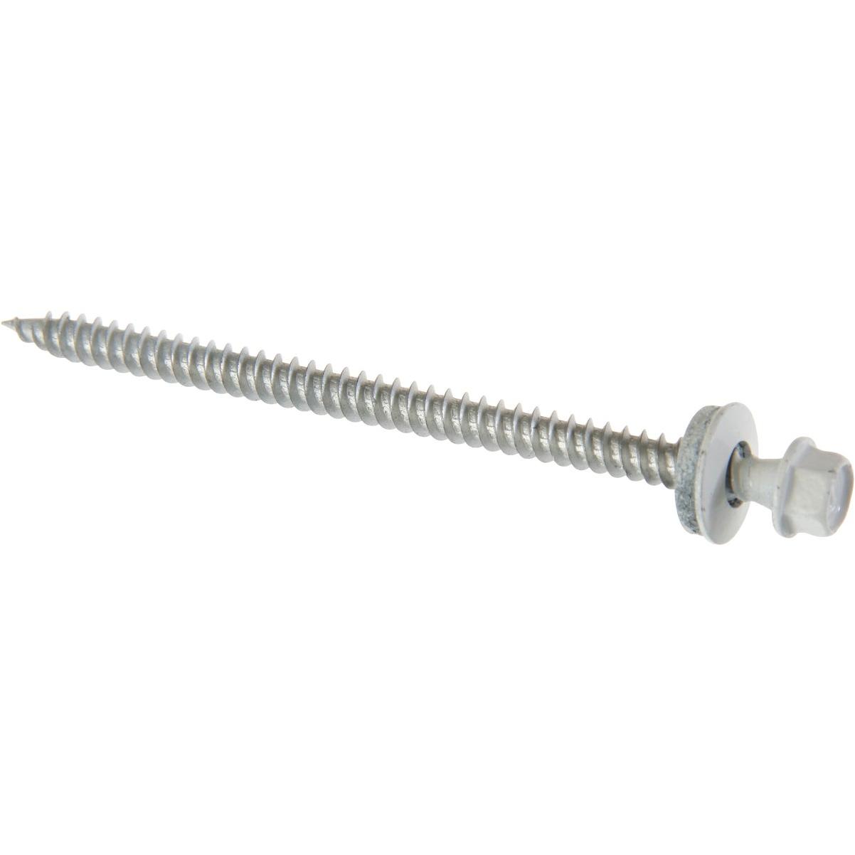 Do it #9 x 1-1/2 In. Hex Washered White Framing Screw (250-Count)