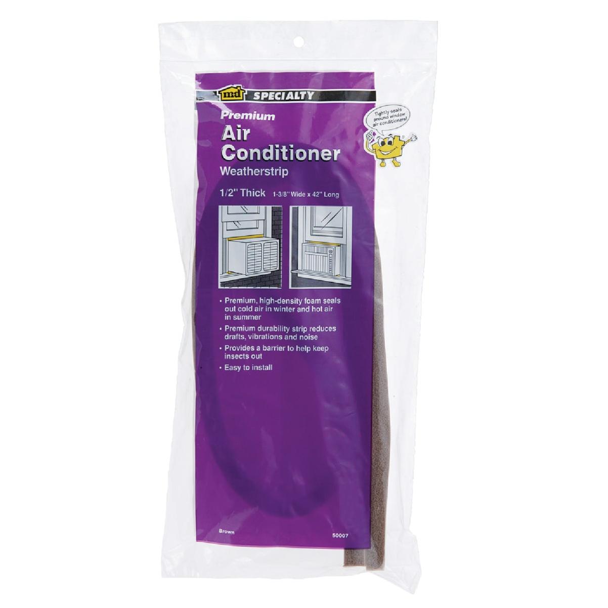 M-D Building Products 1/2 In. X 42 In. Brown Premium Air Conditioner Weatherseal for Window Units