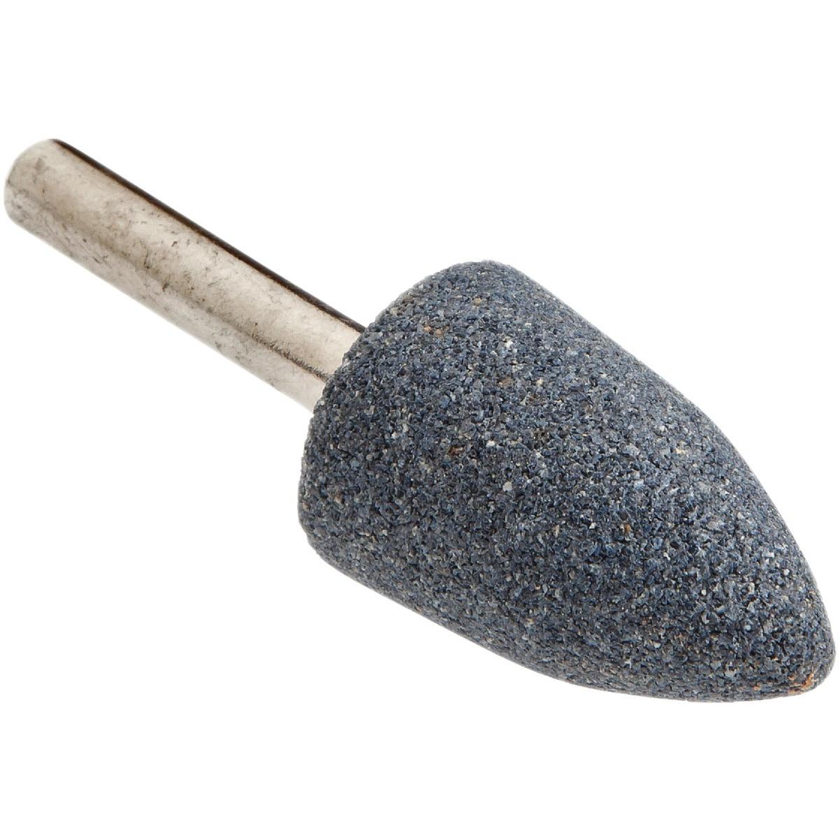 Forney Mounted Point, A12 1-1/4 In. x 3/4 In. Grinding Stone