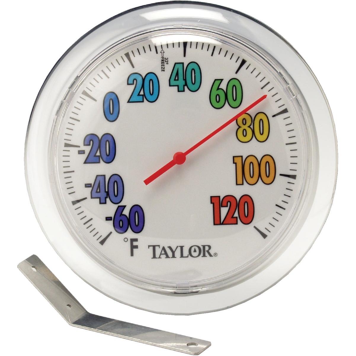 Taylor 6" Fahrenheit -60 To 120 Outdoor Wall Thermometer with Bracket