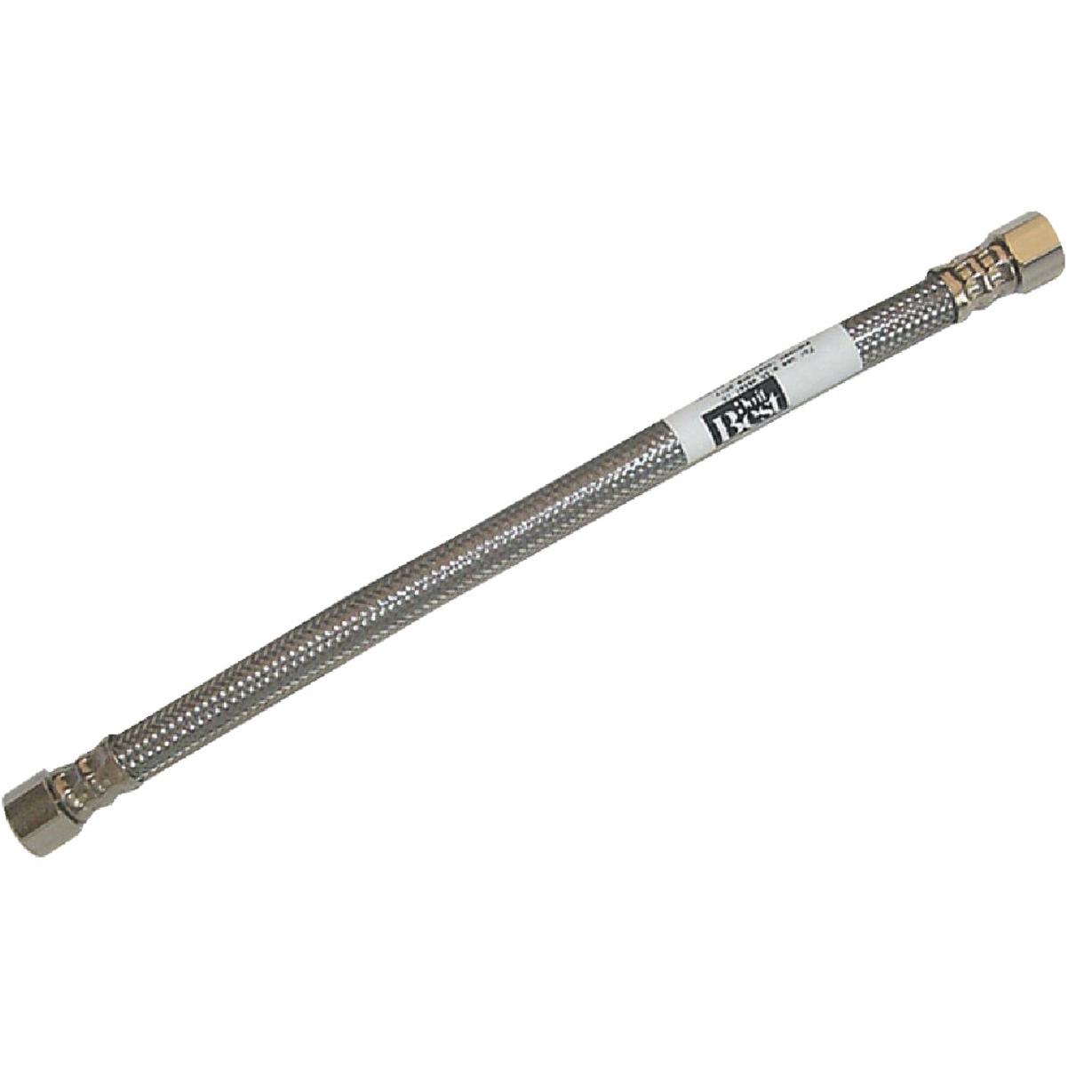 Do it Best  3/8 In. C x 3/8 In. C x 12 In. L. Braided Stainless Steel Faucet Supply Line