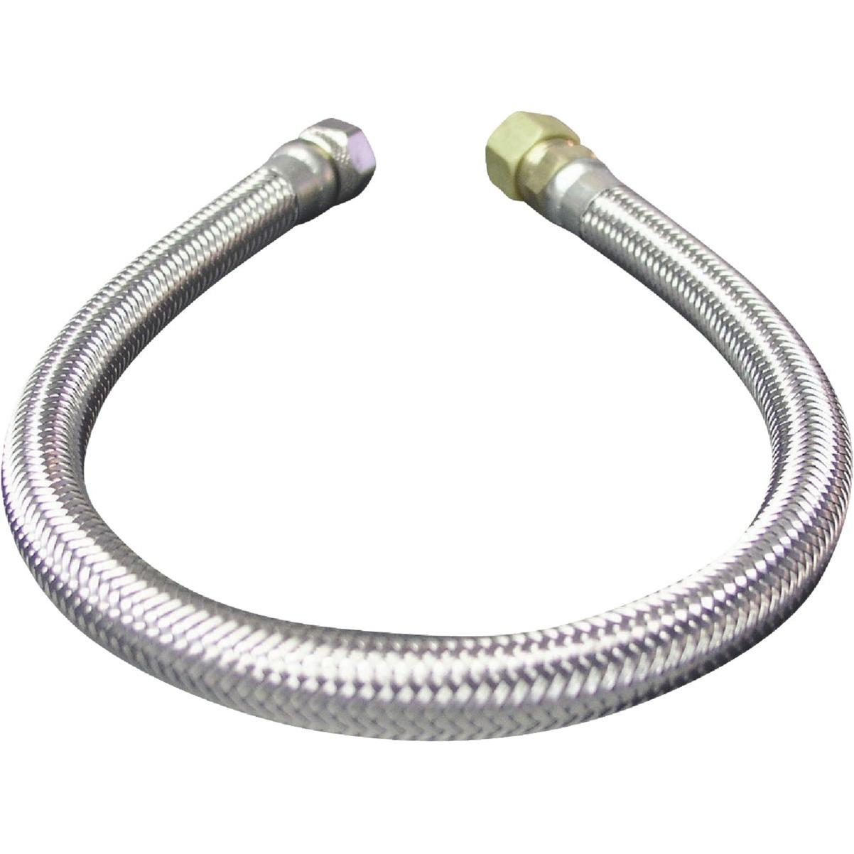 Do it Best 3/8 In. F X 3/8 In. OD X 20 In. L. Braided Stainless Steel Faucet Supply Line