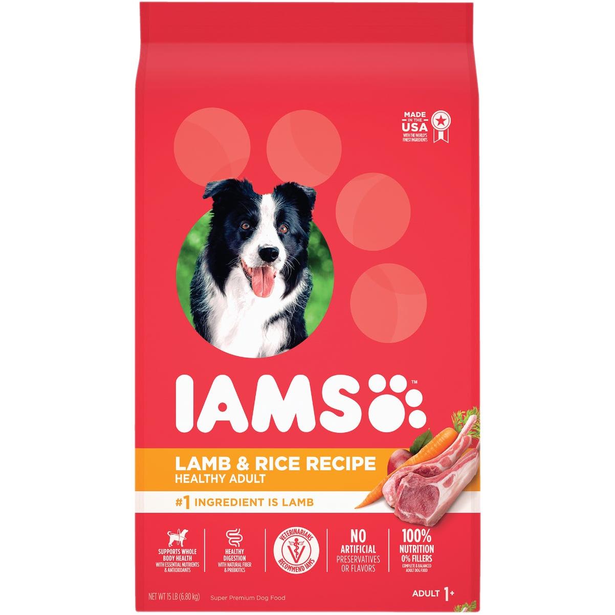 IAMS Proactive Health Lamb Meal & Rice Formula 15 Lb. Adult Dry Dog Food