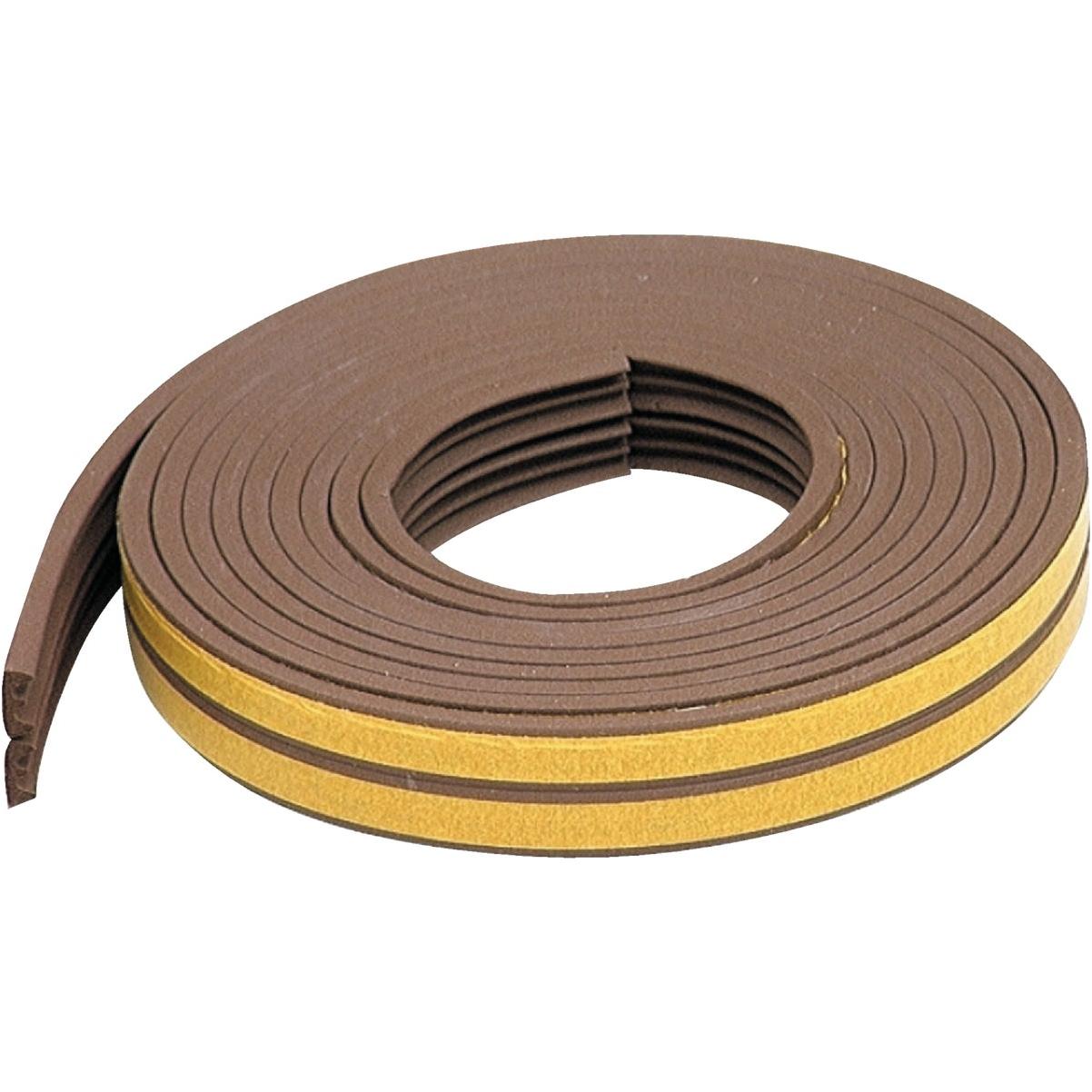 M-D Building Products 1/8 In. x 3/8 In. x 17 Ft. Brown Premium Rubber Window Seal for Ex-Small Gaps