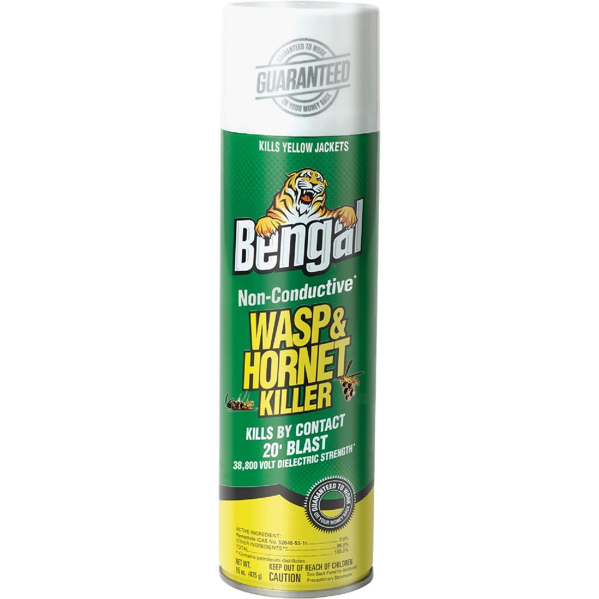 Bengal 15 Oz. Aerosol Spray Non-Conductive Wasp & Hornet Killer