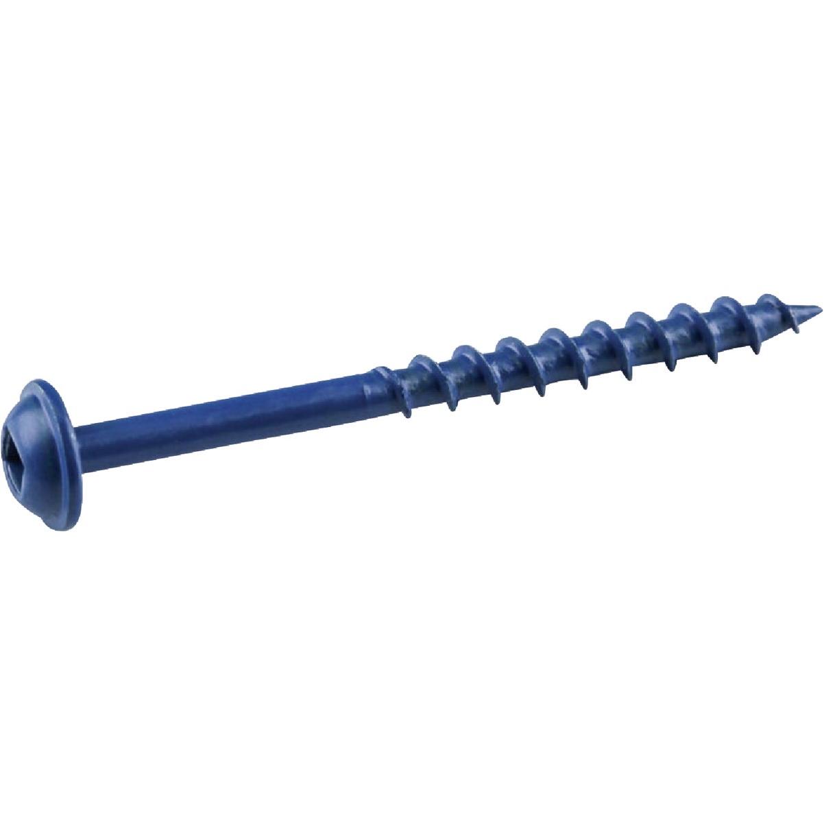 Kreg Blue-Kote #8 x 2-1/2 In. Square Coarse Thread Maxi-Loc Head Pocket-Hole Screw (125 Ct.)
