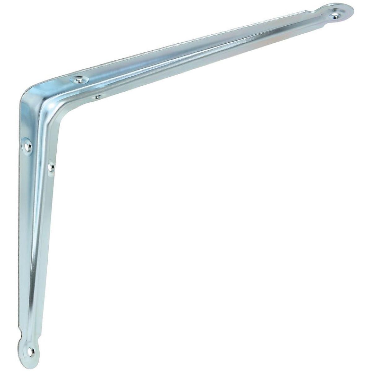 National Hardware 8 In. x 10 In. Zinc-Plated Steel Shelf Bracket