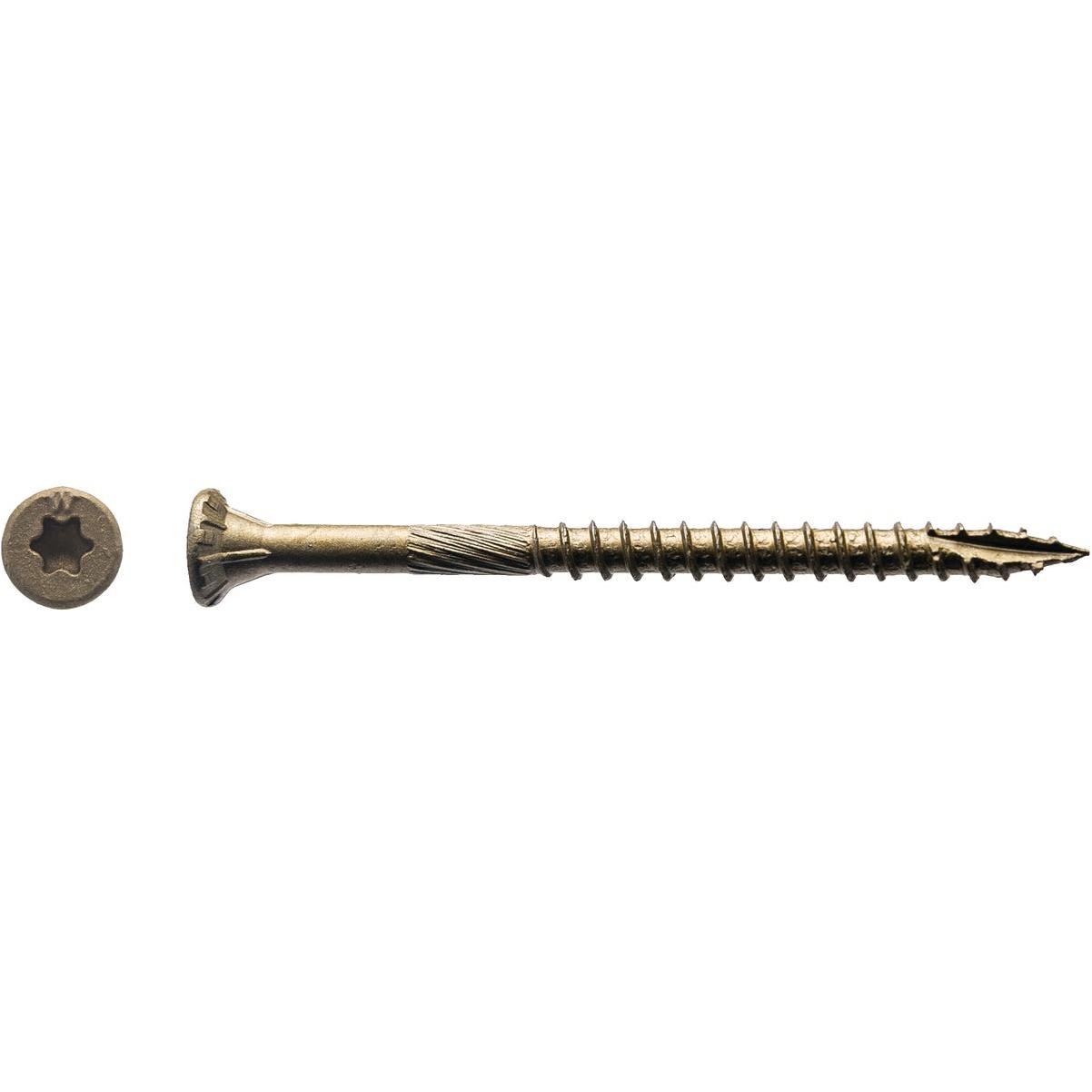 Big Timber #9 x 2-1/2 In. Bronze Flat Head Wood Screw (465-Count, 5 Lb.)