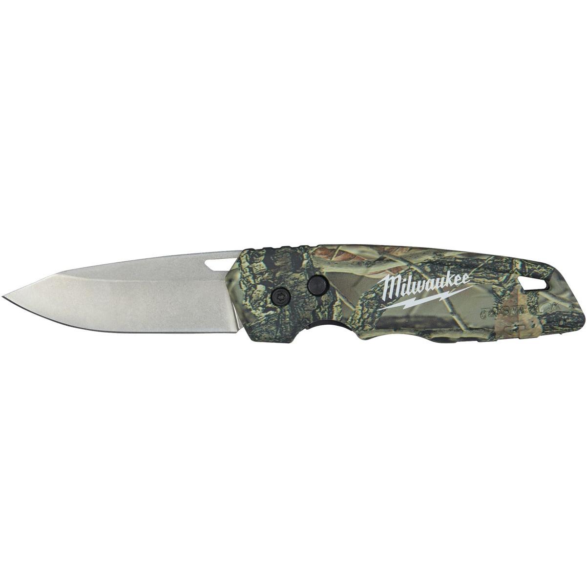 Milwaukee FASTBACK 2.95 In. Camo Folding Knife
