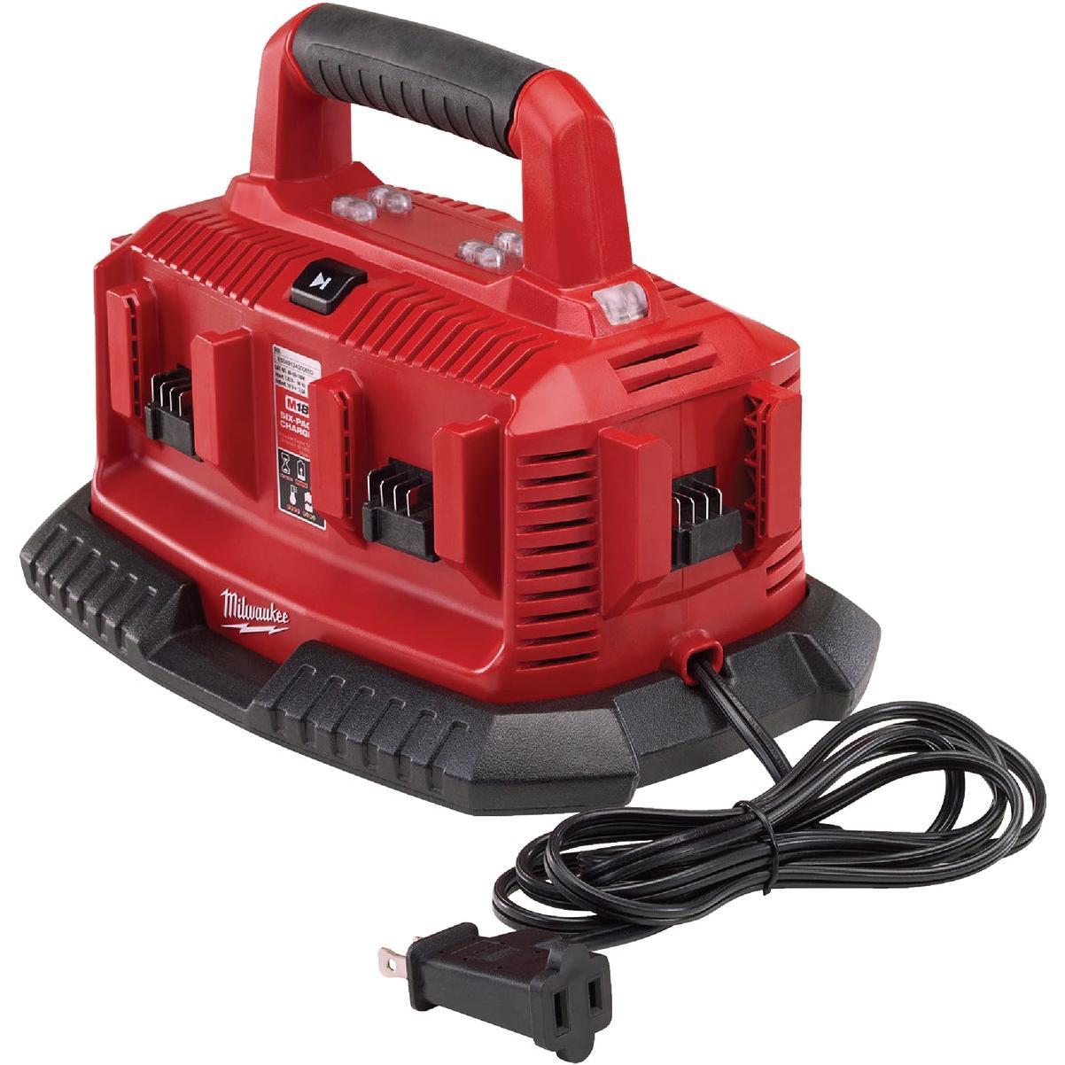 Milwaukee M18 18V 6-Port Sequential Battery Charger