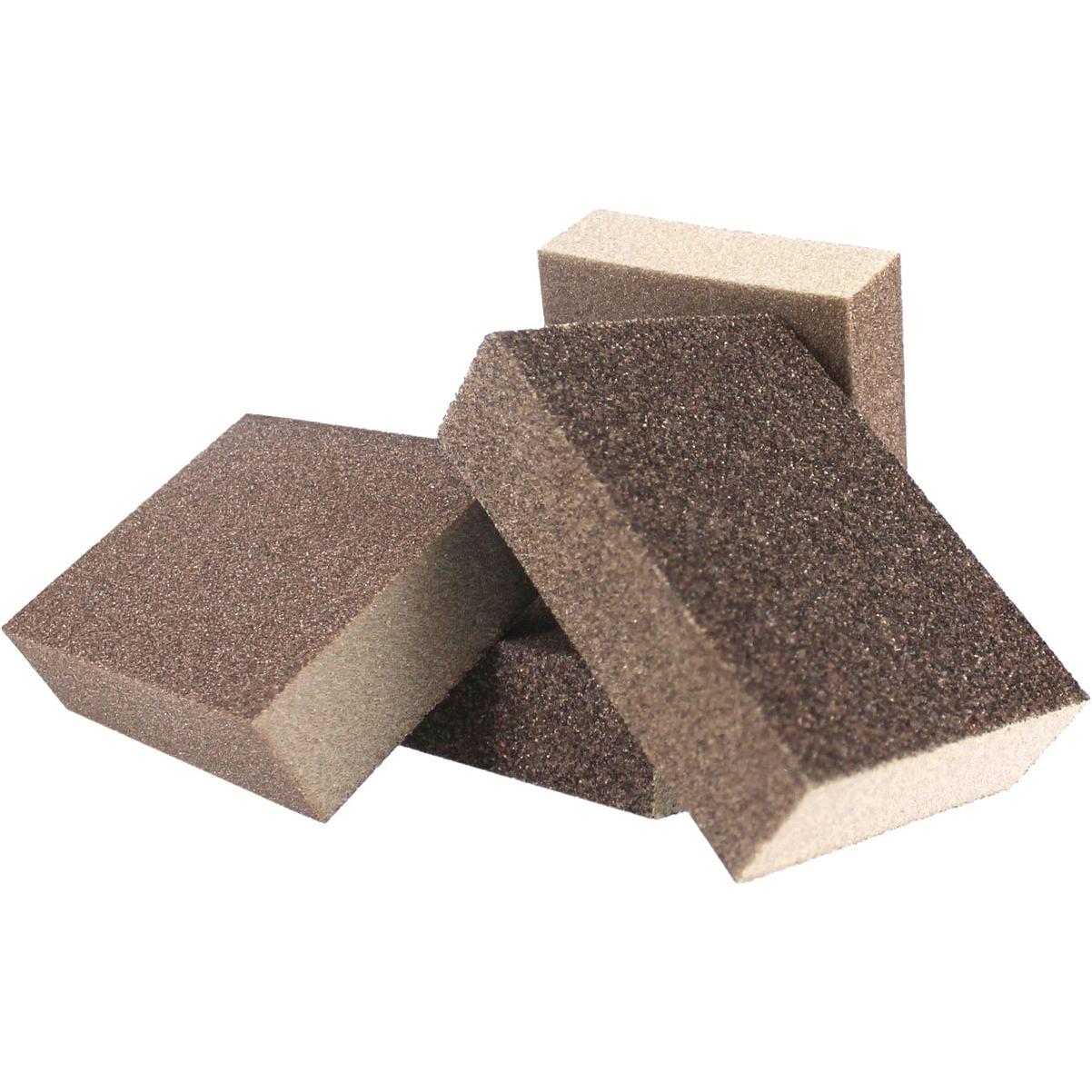 Gator Blade Multi-Surface 3 In. x 4 In. x 1 In. Sanding Sponges (4-Pack)