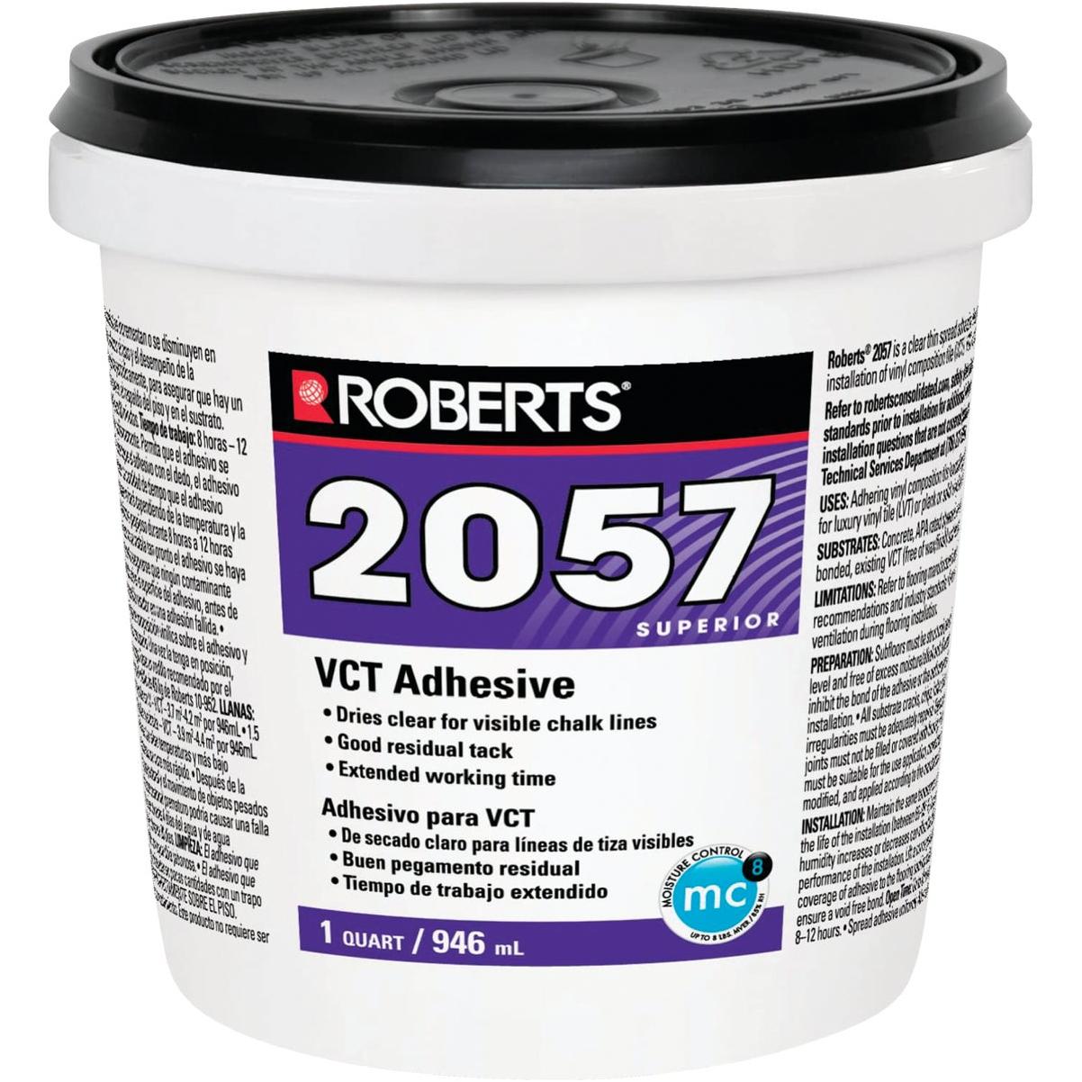 Roberts 2057 VCT EZ 4 Gal. Vinyl Composition Tile Adhesive