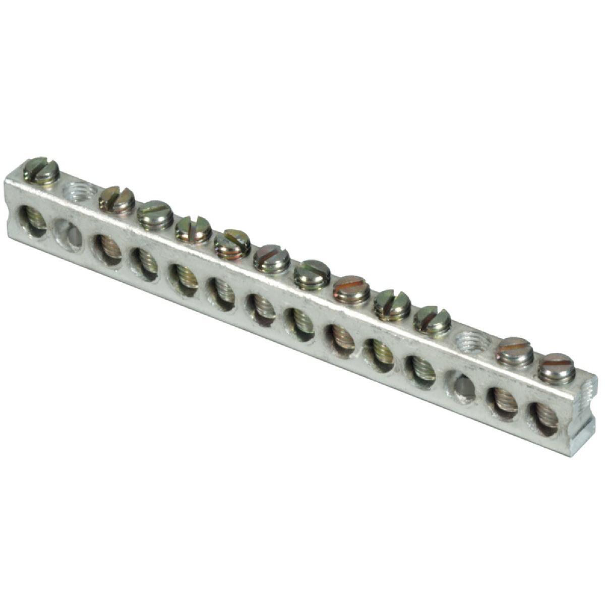 Square D 12-Terminal QO & Homeline Aluminum Ground Bar Kit