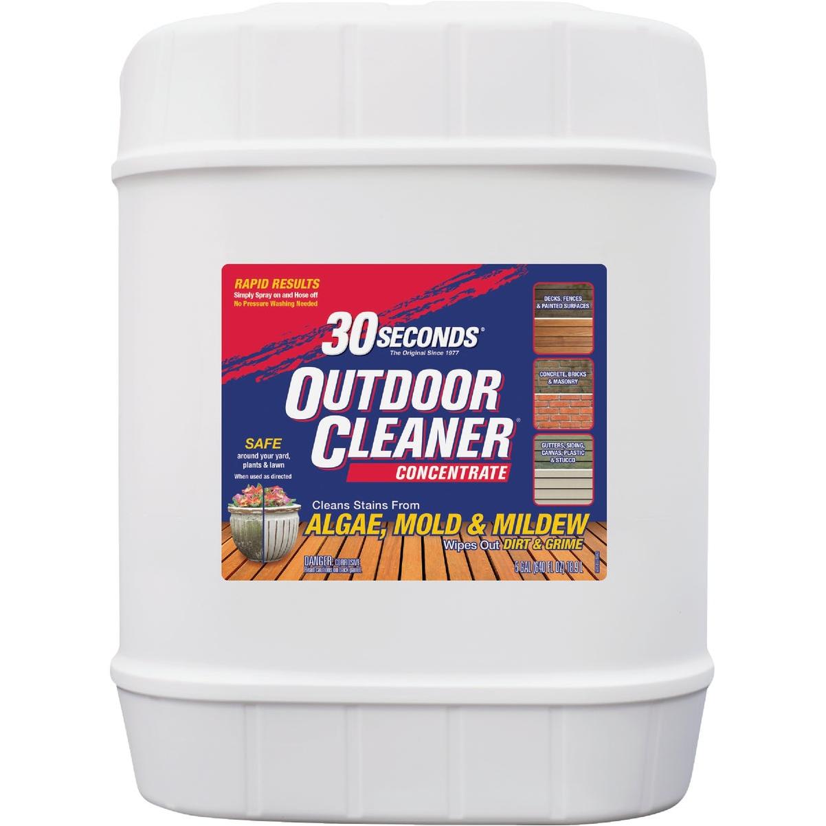 30 Seconds Outdoor Cleaner 5 Gal. Concentrate Algae, Mold & Mildew Stain Remover