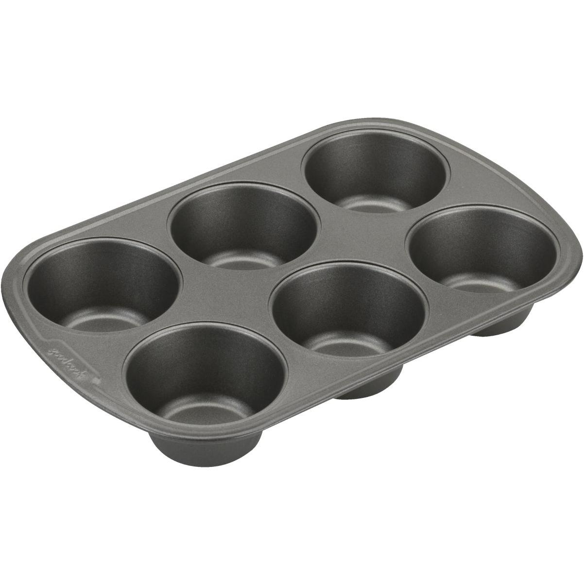 Goodcook 6-Cup Texas Size Non-Stick Muffin Pan