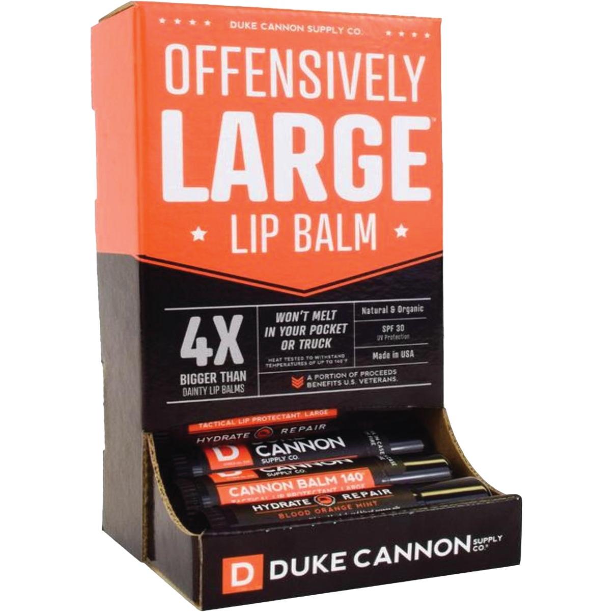 Duke Cannon Hydrate + Repair 0.56 Oz. Orange Mint 30 SPF Lip Balm