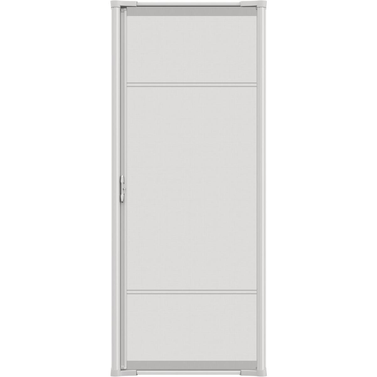 Larson Brisa 32 In. to 36 In. W x 80 In. to 81 In. H Single Door White Retractable Screen