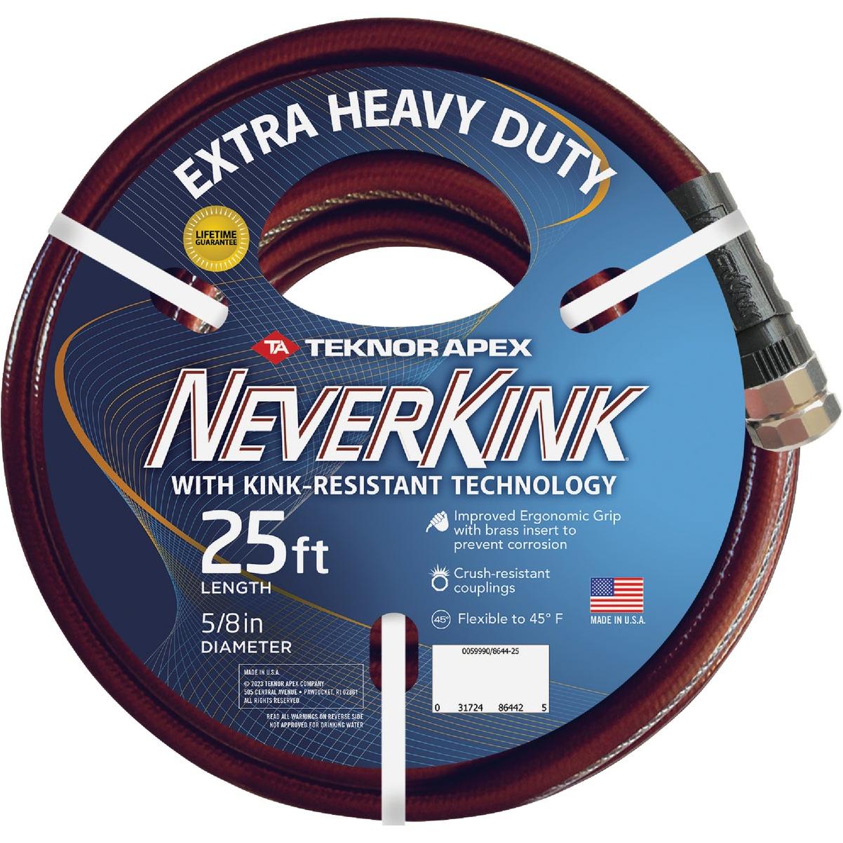 Best Garden NeverKink 5/8 In. Dia. x 25 Ft. Heavy Duty Garden Hose