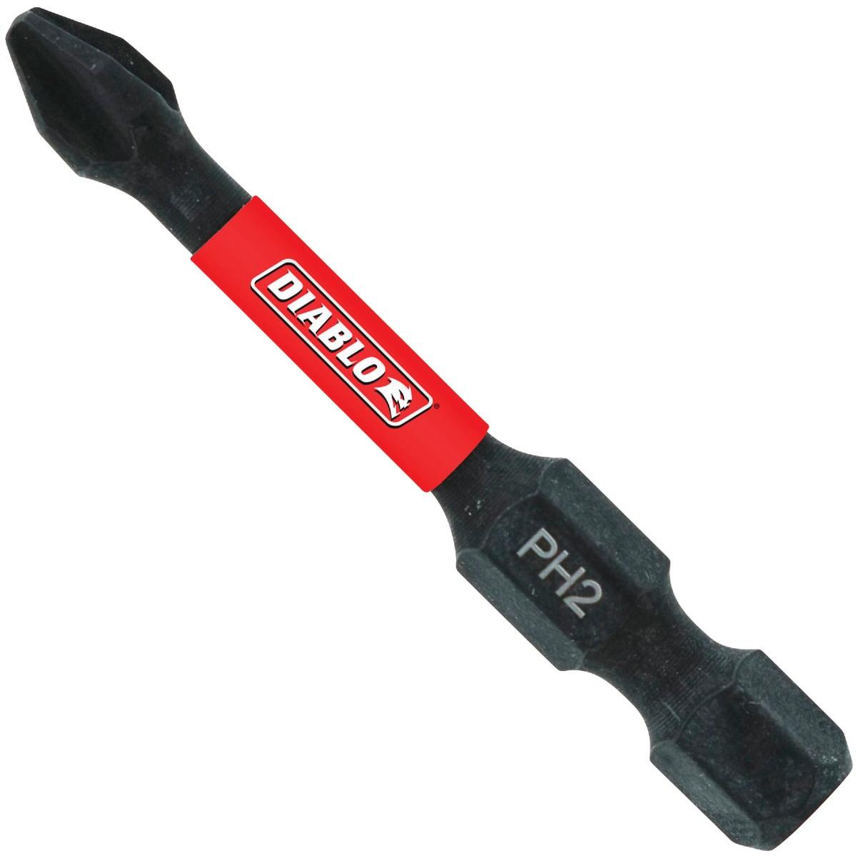 Diablo #2 Phillips 2 In. Power Impact Screwdriver Bit (5-Pack)