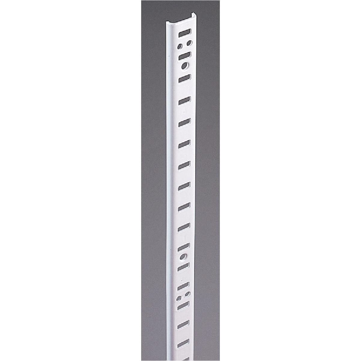 Knape & Vogt 255 Series 36 In. Zinc-Plated Steel Mortise-Mount Pilaster Shelf Standard