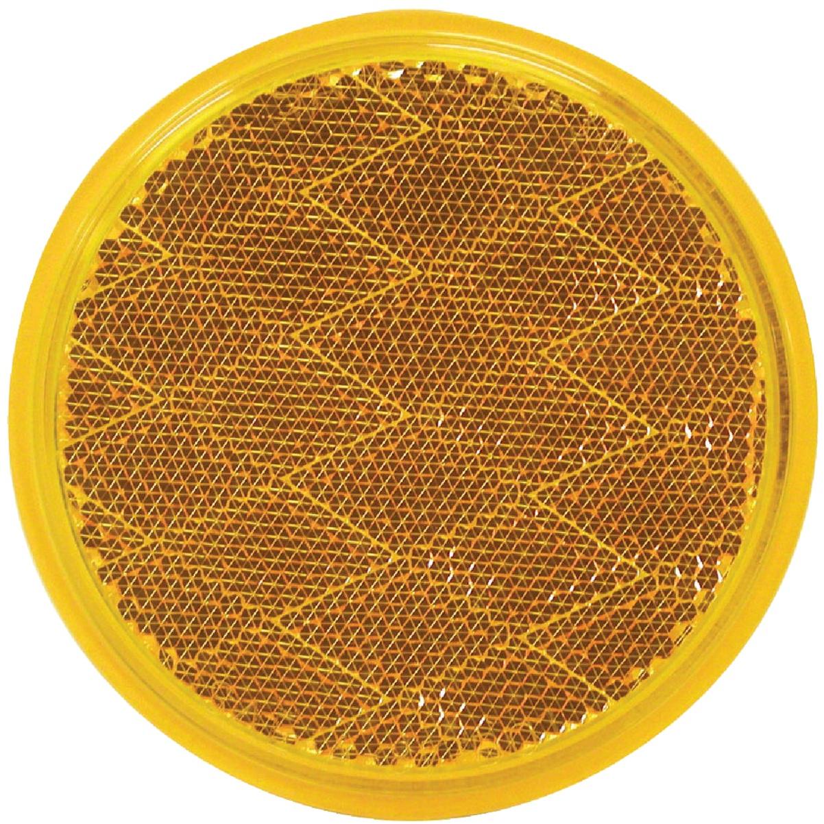 TowSmart Quick Mount Round Amber Reflector (2-Pack)