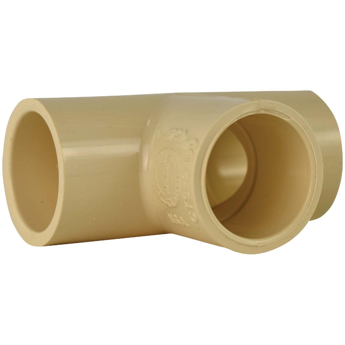Charlotte Pipe 3/4 In. x 3/4 In. x 3/4 In. Solvent Weldable CPVC Tee (10-Pack)