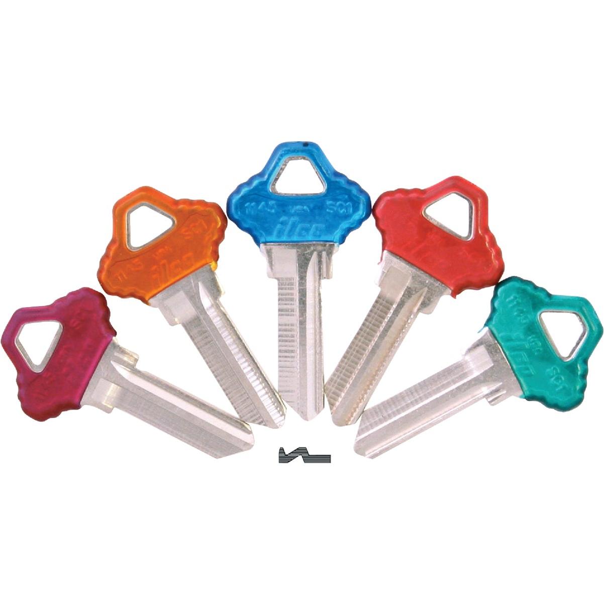 ILCO Schlage Assorted Design Decorative House Key, SC1PC / SC1-PC ASST (5-Pack)