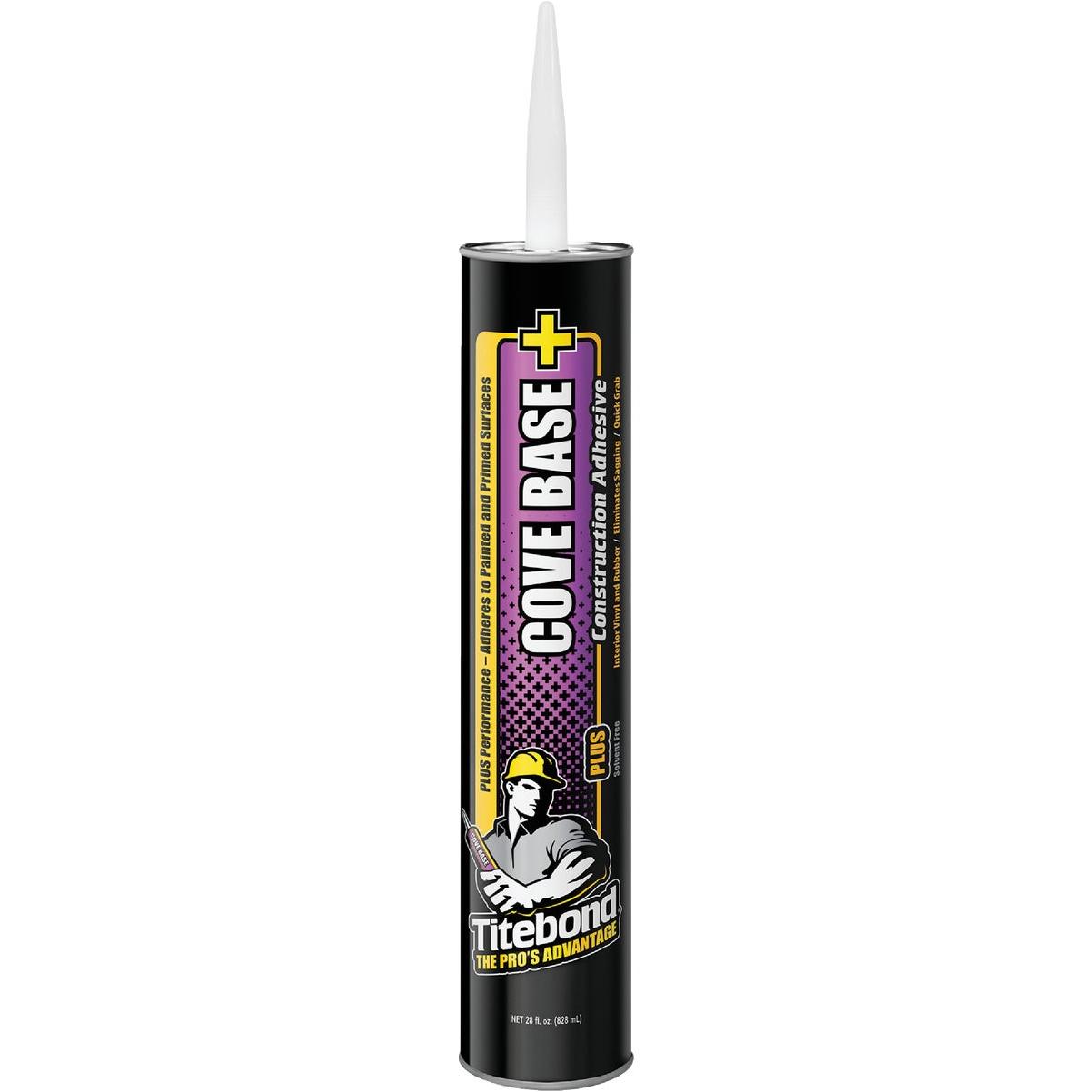Titebond Cove Base Plus Construction Adhesive, 28 Oz.